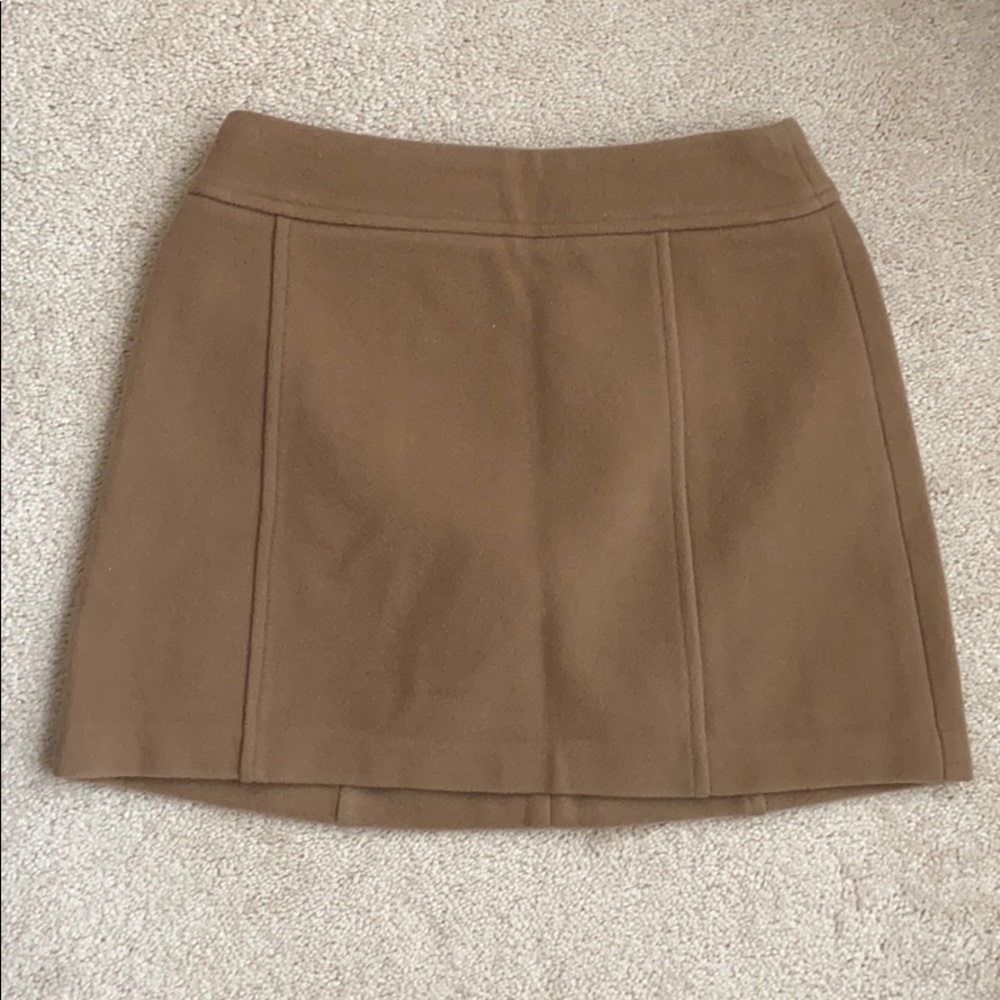 Zara Women’s Tan Wool Skirt